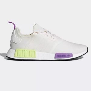 adidas NMD R1 Chalk white semi solar yellow